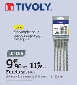 TIVOLY Forets SDS Plus