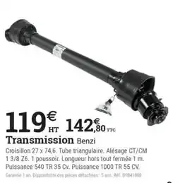 Benzi Transmission