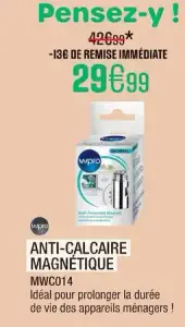 Wpro anti-calcaire magnétique