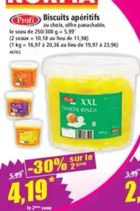 Profi Biscuits apéritifs