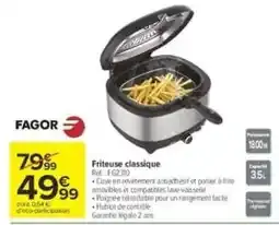 FAGOR Friteuse classique
