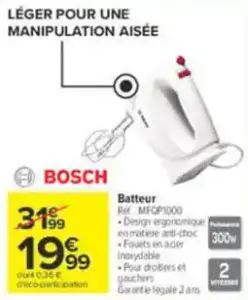 BOSCH Batteur