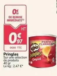 Pringles - sur une sélection de produits