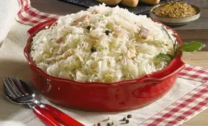 CHOUCROUTE CUISINÉE AU SAINDOUX ET AU RIESLING ANGSTHELM