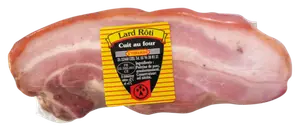 LARD ROTI CUIT AU FOUR