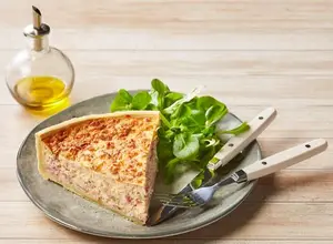 QUICHE LORRAINE OU AUX POIREAUX KIRN