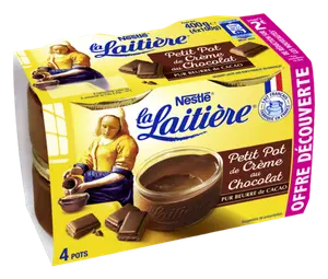 PETITS POTS DE CREME OFFRE DECOUVERTE LA LAITIERE