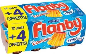 FLAN GOUT VANILLE FLANBY