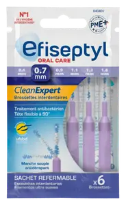BROSSETTES CLEAN EXPERT 0.7MM EFISEPTYL