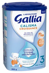CALISMA CROISSANCE 3 DES 12 MOIS GALLIA