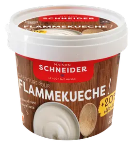 Garniture pour Flammekueche Schneider