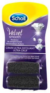 ROULEAU DE REMPLACEMENT GRAIN ULTRA EXFOLIANT VELVET SMOOTH DR SCHOLL'S