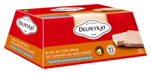 Duo de Bloc de Foie Gras de Canard Mi-Cuit du Sud Ouest Delpeyrat