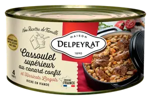CASSOULET SUPERIEUR AU CANARD CONFIT DELPEYRAT