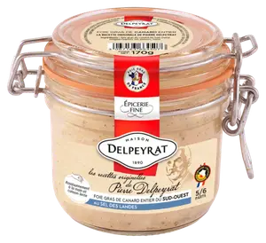 FOIE GRAS DE CANARD ENTIER DU SUD-OUEST DELPEYRAT
