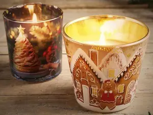 BOUGIE EN POT EN VERRE