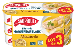 FILETS DE MAQUEREAU BLANC SAUPIQUET