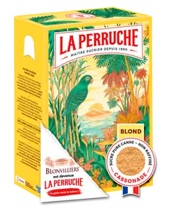 SUCRE PURE CANNE BLOND EN POUDRE LA PERRUCHE