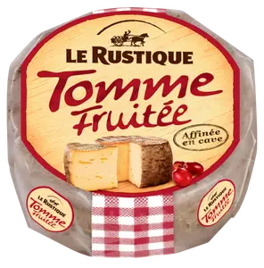 Tomme Fruitee Pasteurise le Rustique