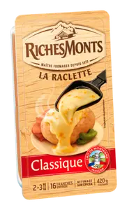 FROMAGE A RACLETTE PASTEURISE RICHESMONTS