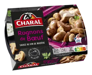 Plat Cuisine Rognons De Boeuf Au Madere Charal