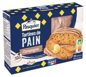 TARTINES DE PAIN PASQUIER