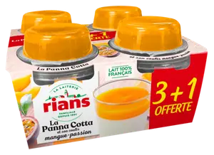 PANNA COTTA MANGUE PASSION RIANS