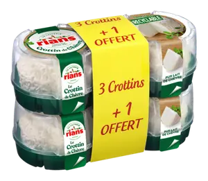 CROTTIN DE CHEVRE PASTEURISE RIANS