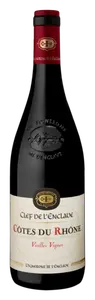 COTES DU RHONE AOP ROUGE LES CLEFS DE L'ENCLAVE VIEILLES VIGNES