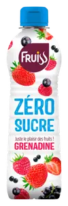 SIROP FRUISS ZERO SUCRE