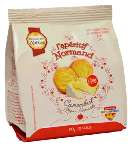 BISCUITS APERITIFS SABLES AU CAMEMBERT