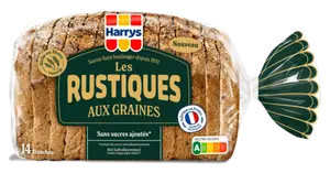 PAIN TRANCHE LES RUSTIQUES HARRYS