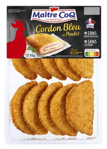 Nuggets de Poulet Maître Coq ou Cordon Bleu de Poulet ou Frite de Poulet