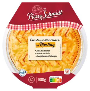 TOURTE ALSACIENNE AU RIESLING PIERRE SCHMIDT