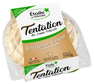 FROMAGE LE TENTATION DE SAINT FELICIEN AU LAIT THERMISE ETOILE DU VERCORS