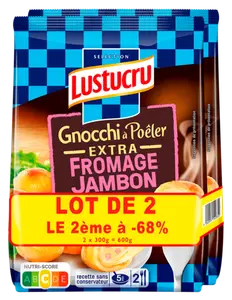 GNOCCHI A POELER EXTRA LUSTUCRU