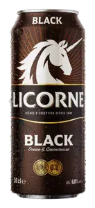 BIERE BLACK BY LICORNE 6°