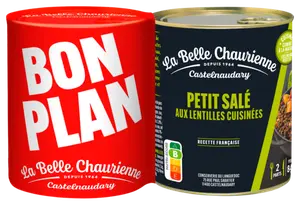 PETIT SALE TRADITIONNEL AUX LENTILLES LA BELLE CHAURIENNE