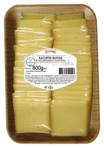 RACLETTE NATURE OU NATURE / 3 POIVRES / FUMÉE ERMITAGE