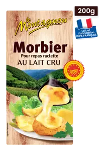 MORBIER AOP POUR REPAS RACLETTE AU LAIT CRU LE MONTAGNON
