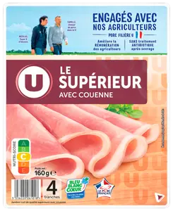 JAMBON SUPERIEUR AVEC COUENNE U