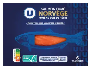 SAUMON ATLANTIQUE FUME NORVEGE U