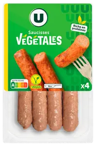 SAUCISSES VEGETALES U