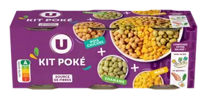 KIT POKE MAÏS POIS CHICHES EDAMAME U