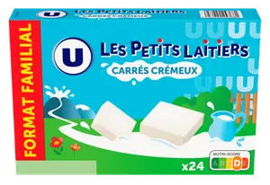 FROMAGE BLANC FONDU 24 PORTIONS U LES PETITS LAITIERS