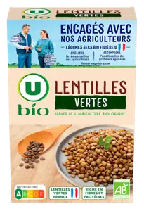 LENTILLES VERTES U BIO