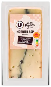 MORBIER AOP AU LAIT CRU U DE NOS REGIONS