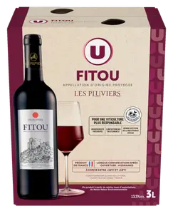 FITOU AOP ROUGE LES PLUVIERS U