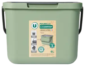 POUBELLE COMPOST 6L