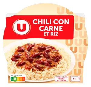 CHILI CON CARNE ET RIZ U